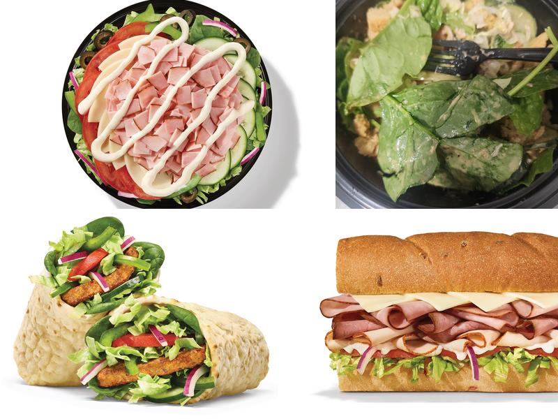 Subway Menu