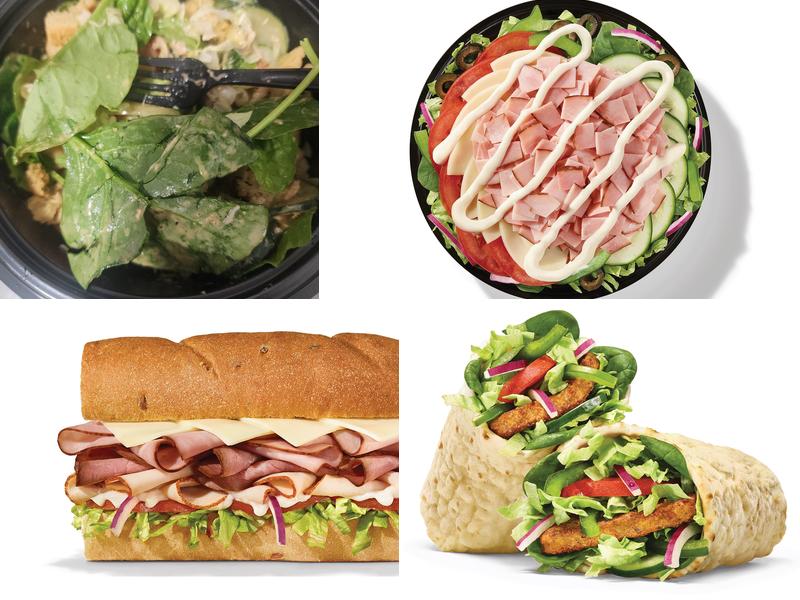 Subway Menu