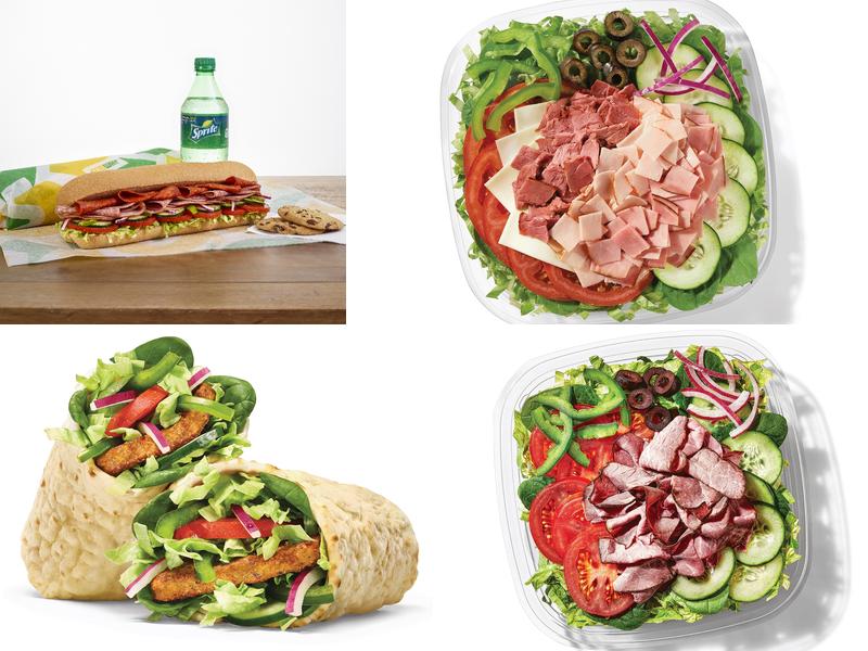 Subway Menu