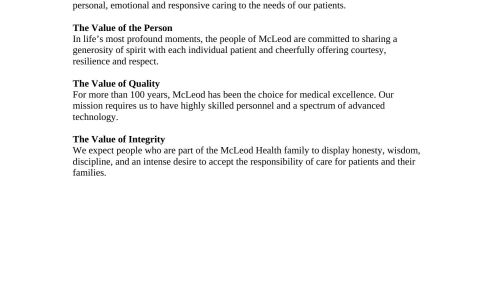 McLeod Family Medicine Darlington 701 Cashua Ferry Rd, Darlington South Carolina 29532