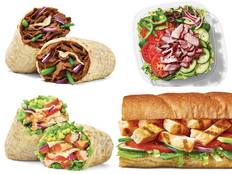 Subway Menu
