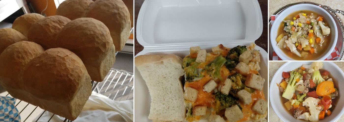 La bonne bouffe maison chez Rhéa.