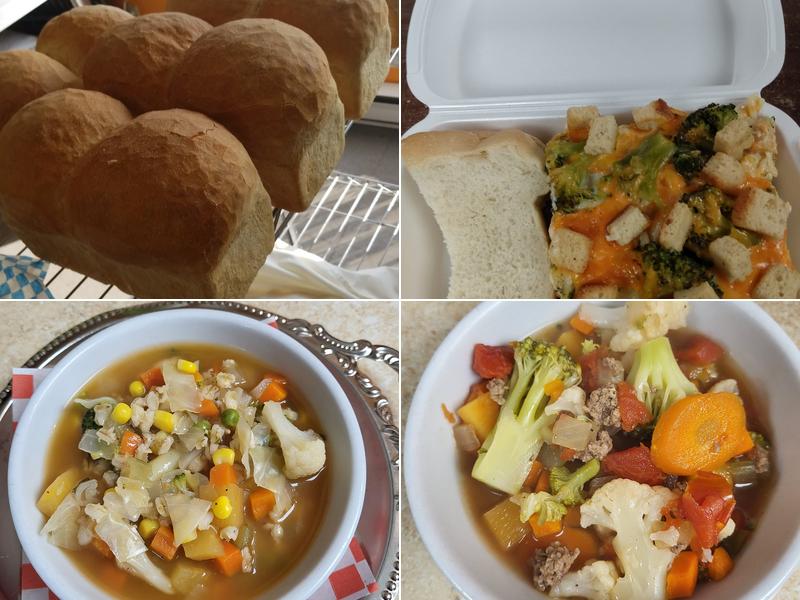 La bonne bouffe maison chez Rhéa.