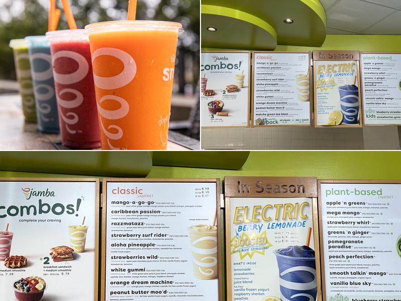 Jamba Menu