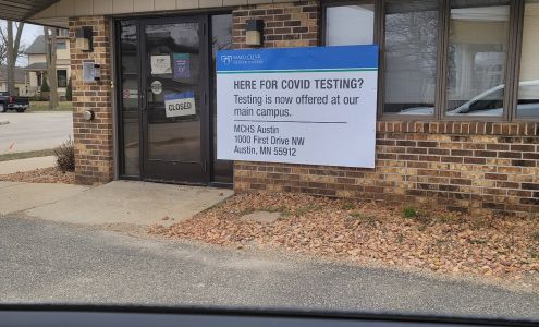 Mayo Clinic Health System - Austin Testing Site