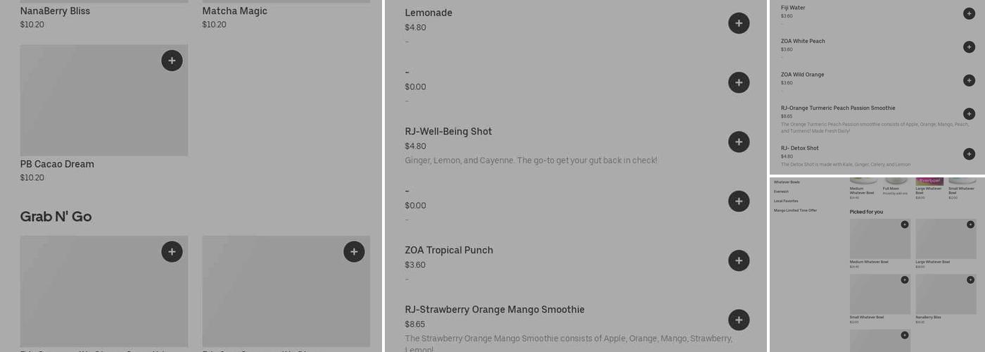 everbowl Menu