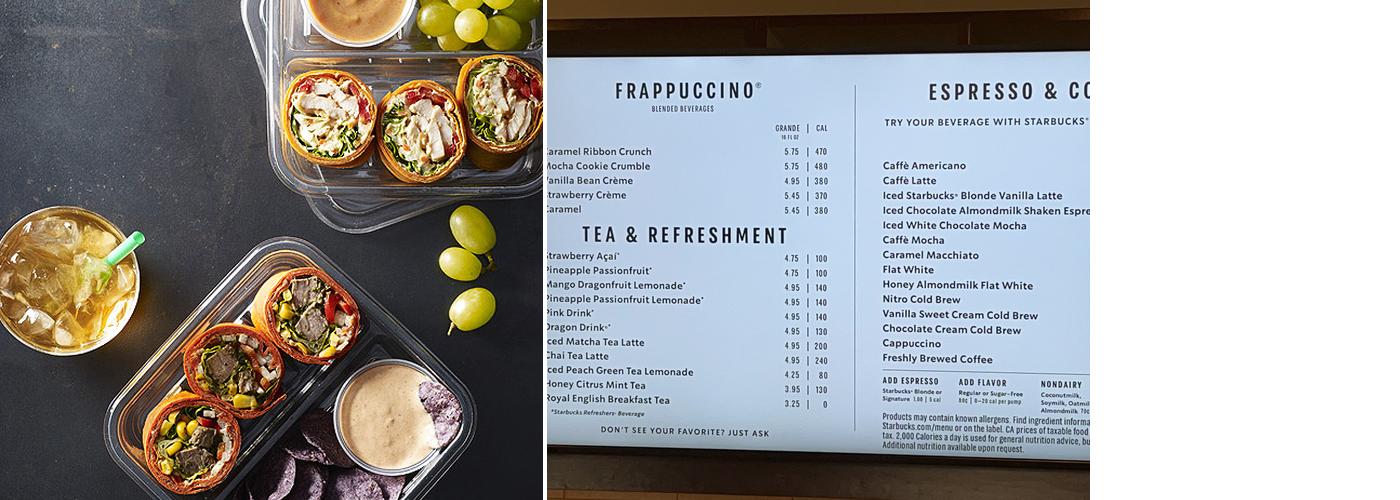 Starbucks Menu