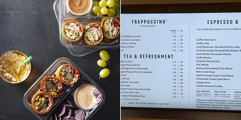 Starbucks Menu