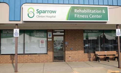 Sparrow Clinton Rehabilitation and Fitness Center 1079 Old U.S. 27, St Johns Michigan 48879