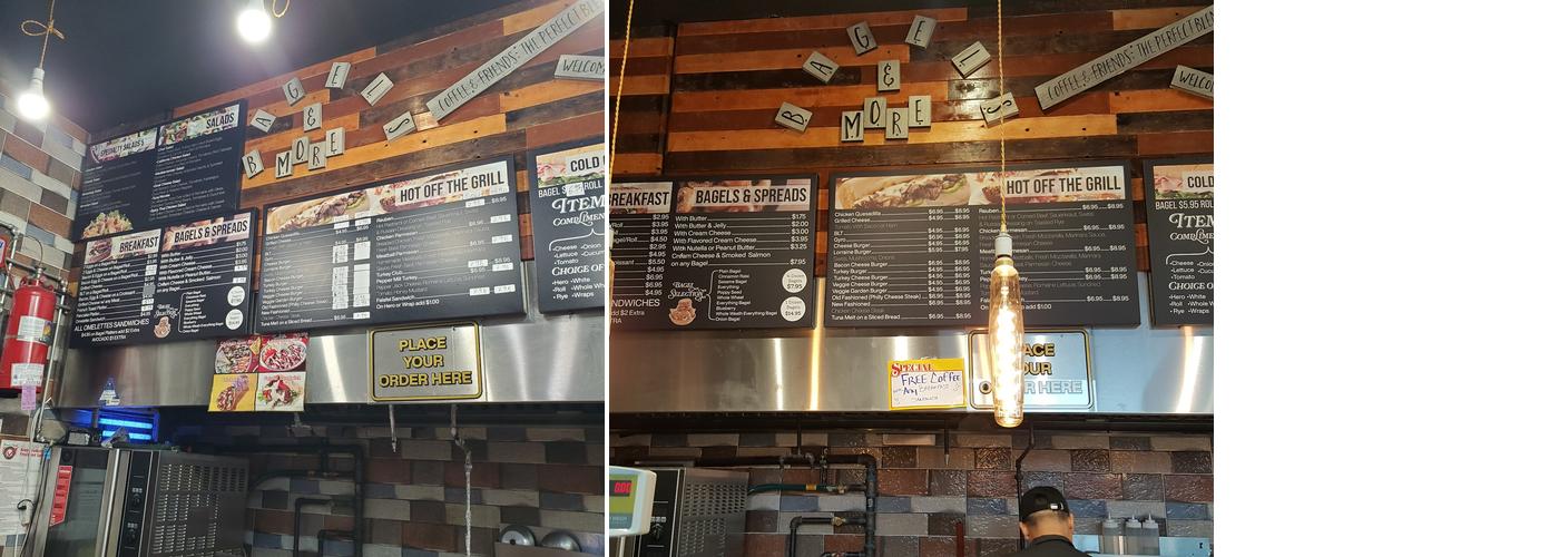 Space Bushwick Menu