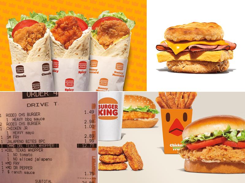 Burger King Menu