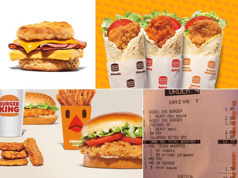Burger King Menu