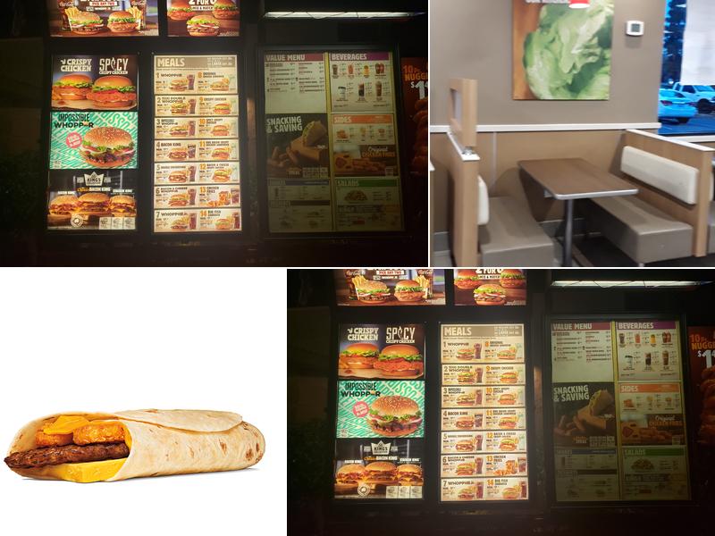 Burger King Menu