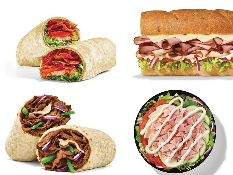 Subway Menu