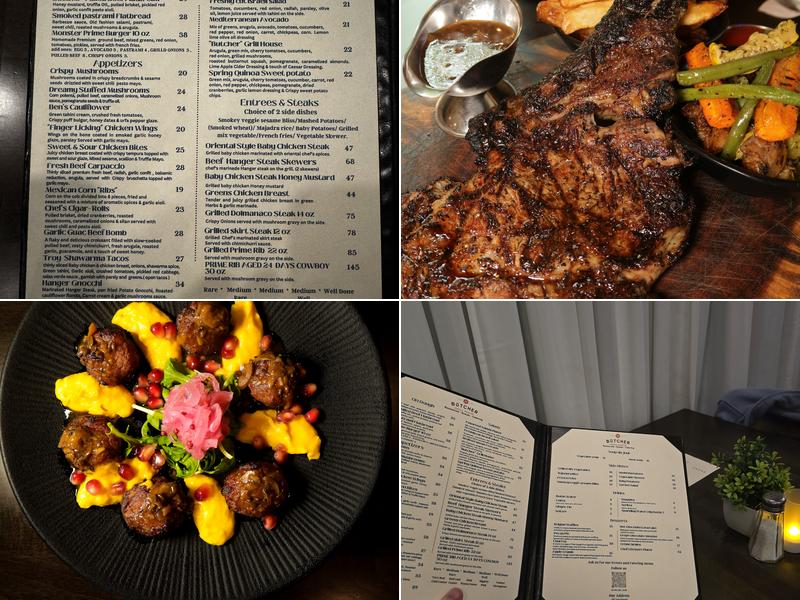 Butcher Grill House Menu