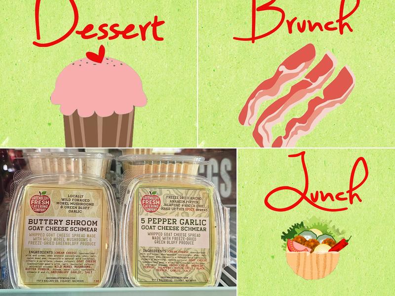 Greenbluff Fresh Catering Co. Menu