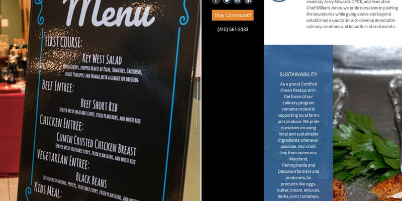 Chef's Expressions Menu