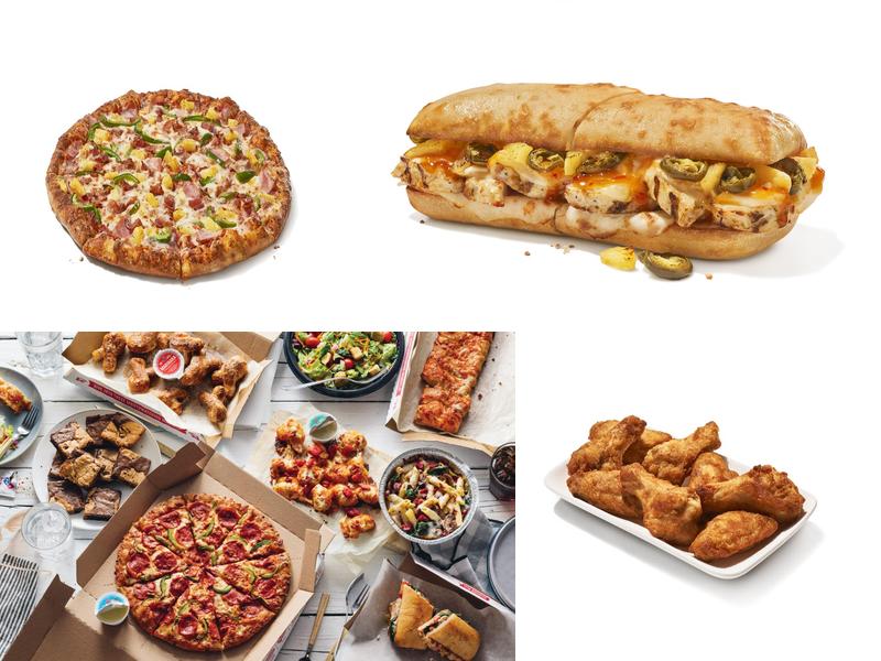 Domino's Pizza Menu