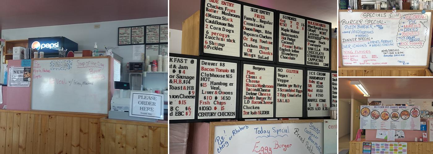 Burger Pit 2007 Menu