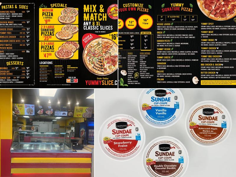 Yummy Slice Pizza - McCallum Rd, Abbotsford Menu