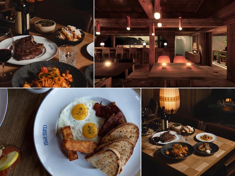 Bluebird Wood-fired Steakhouse & Patio 218 Lynx St, Banff