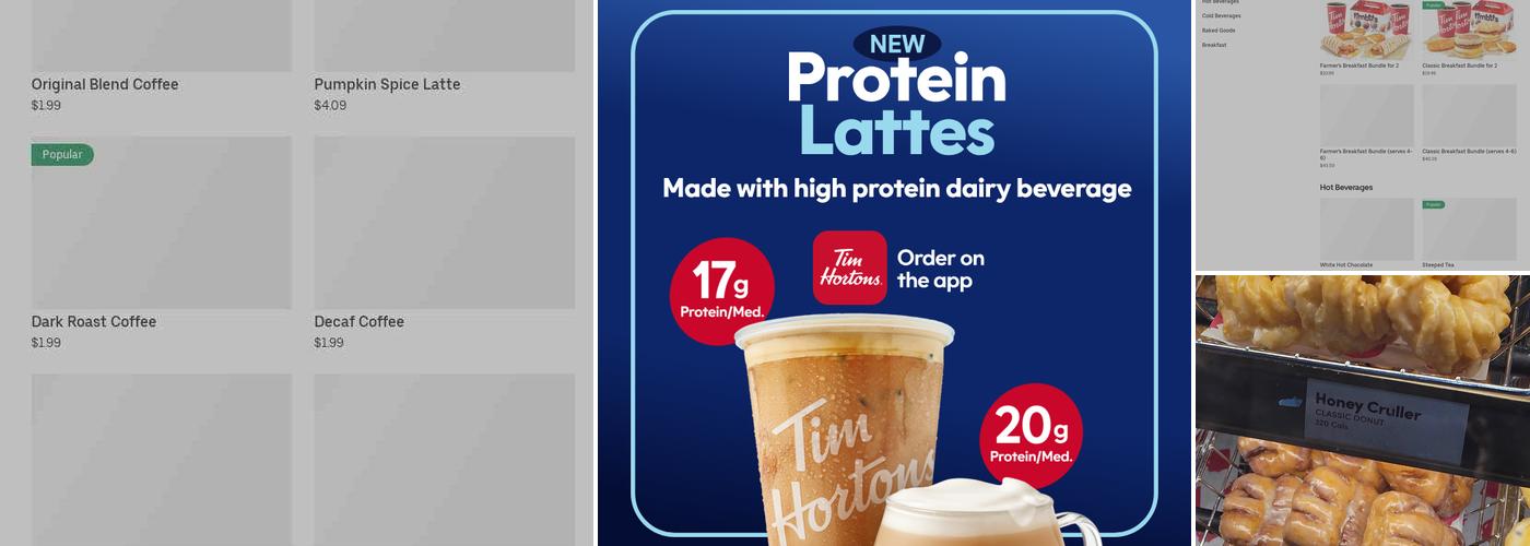 Tim Hortons Menu