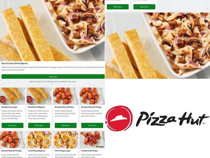 Pizza Hut Menu