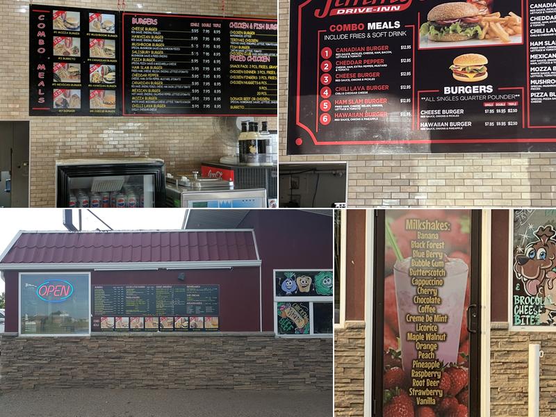 Jimmy's Drive Inn Menu