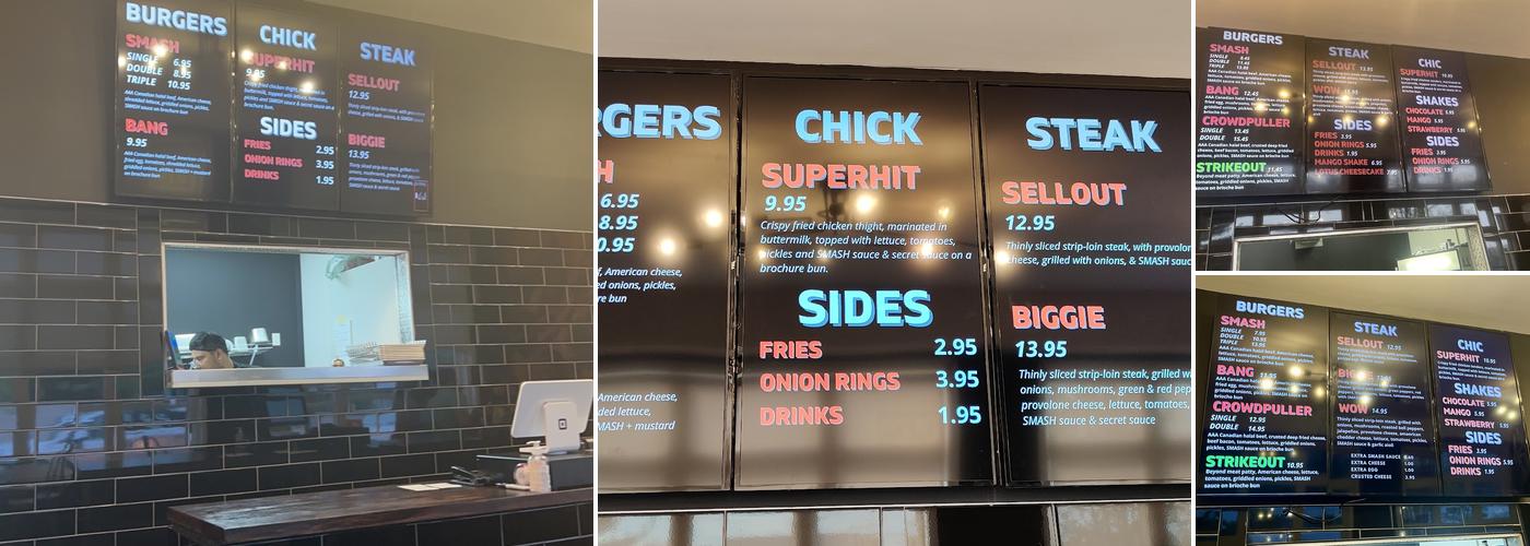 SMASH Menu