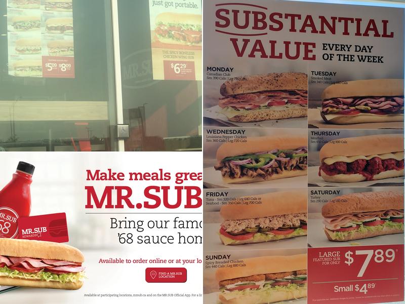 Mr.Sub Menu