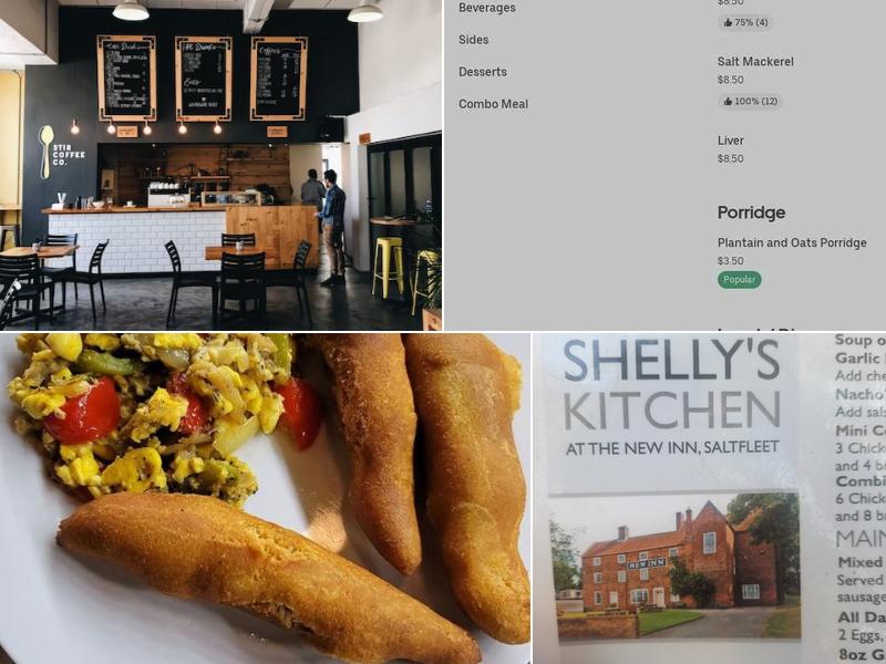 Shelly's Kitchen Menu