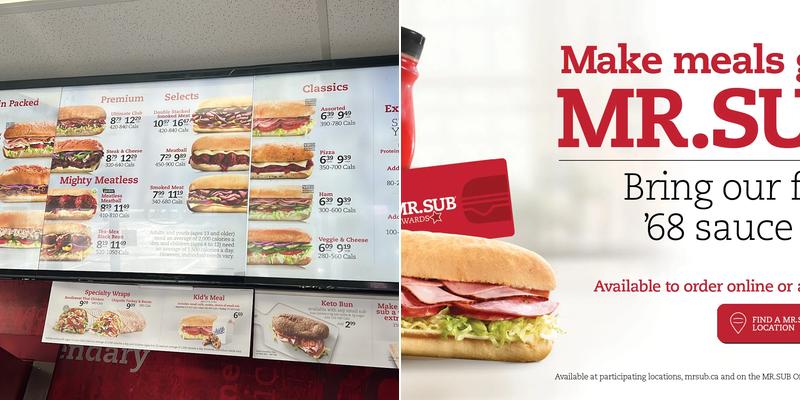 Mr.Sub Menu