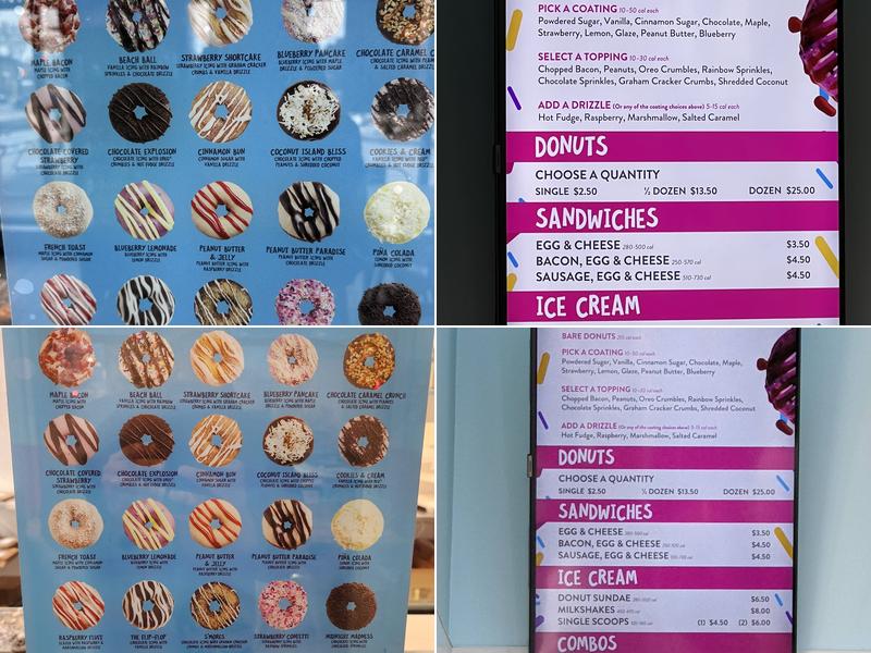 Duck Donuts Menu