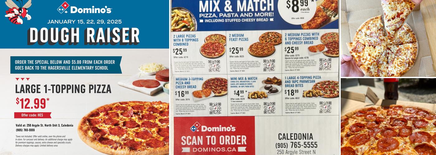 Domino's Pizza Menu
