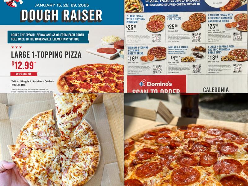 Domino's Pizza Menu