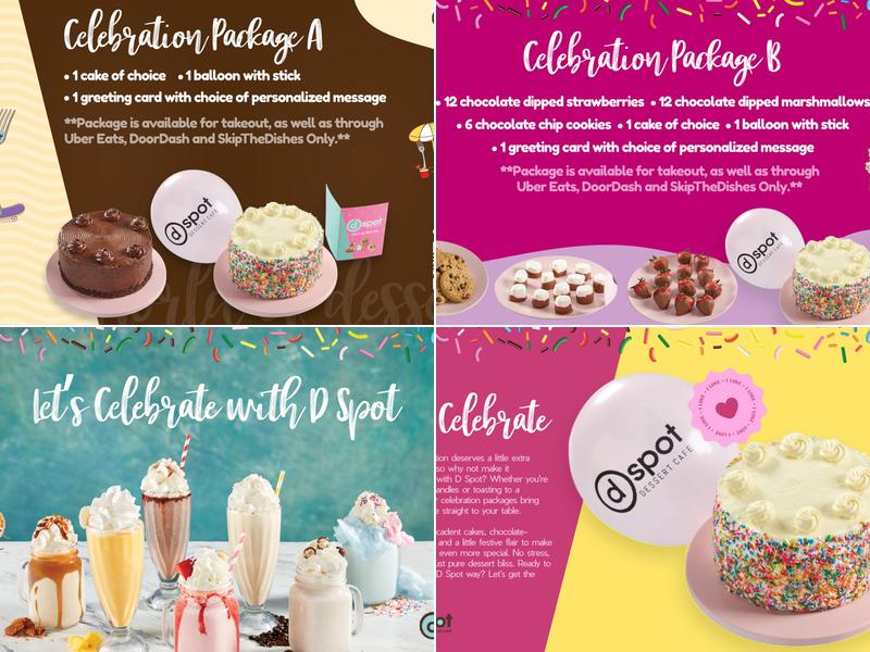 D Spot Dessert Cafe Calgary North East Menu