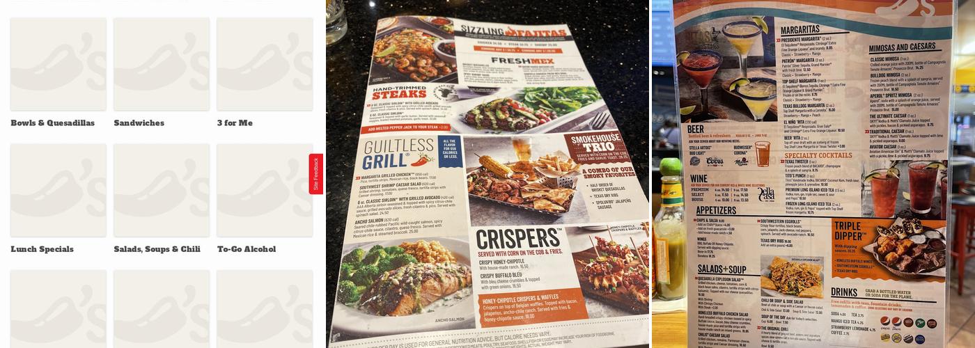 Chili's Grill & Bar Menu