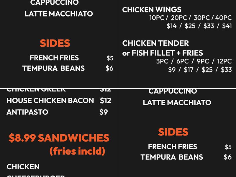 Doughfellas Pizza Menu