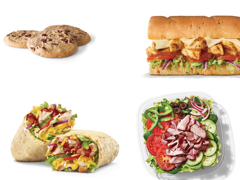 SUBWAY Menu