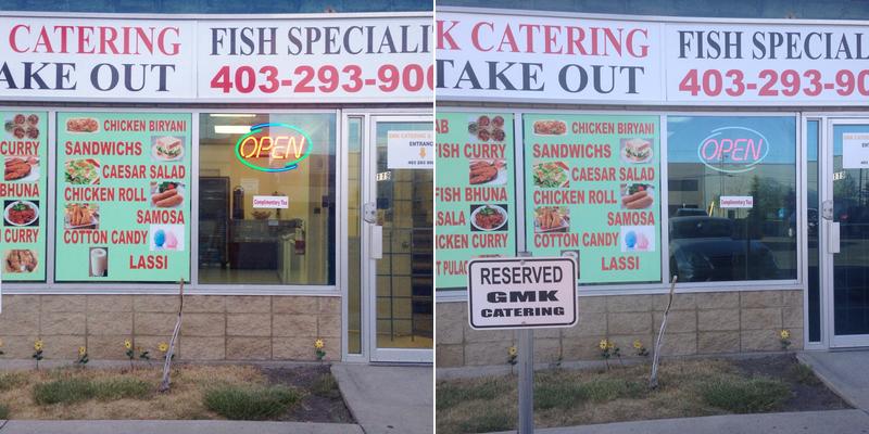 GMK CATERING & TAKE OUT Menu