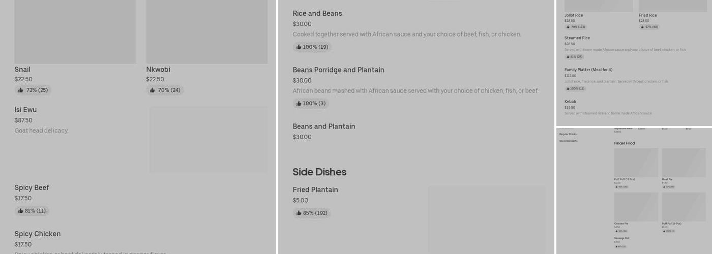 MMC Restaurant Menu