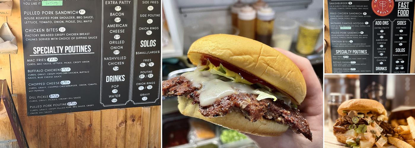 Talbot Street Grill - Cayuga Location Menu