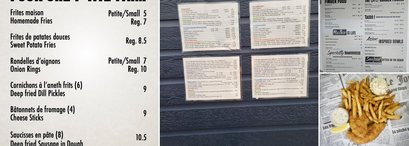 Chez Phil's Kitchen Menu