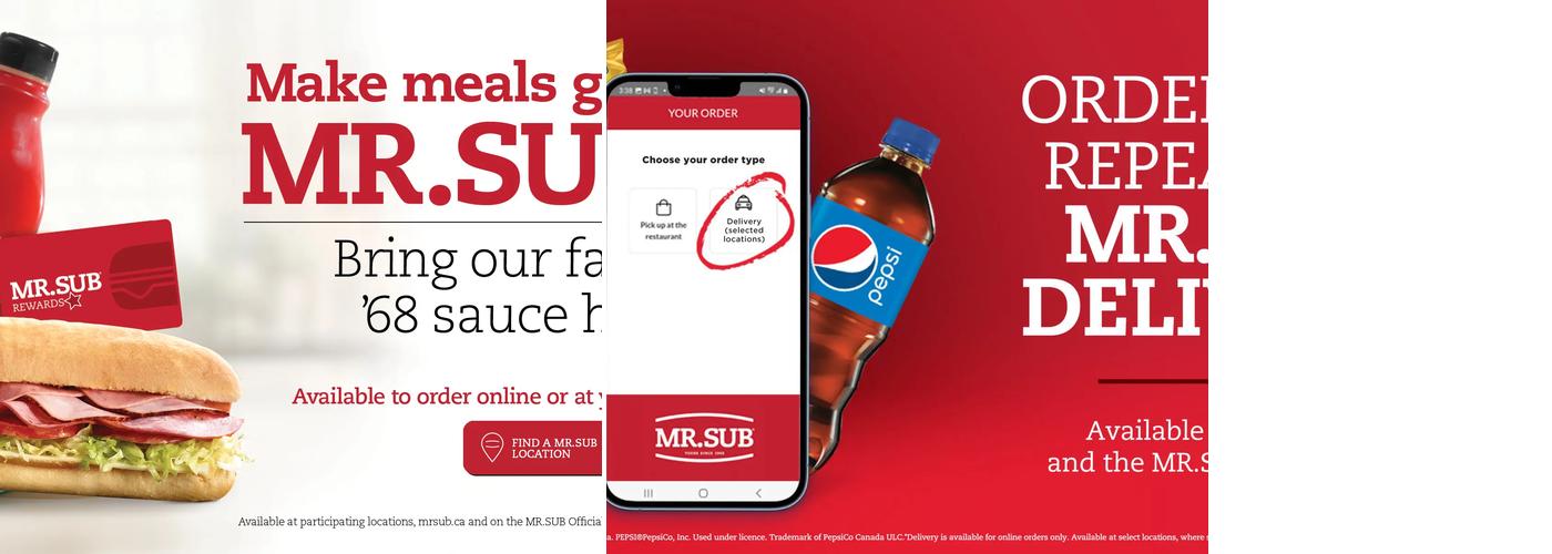Mr.Sub Menu