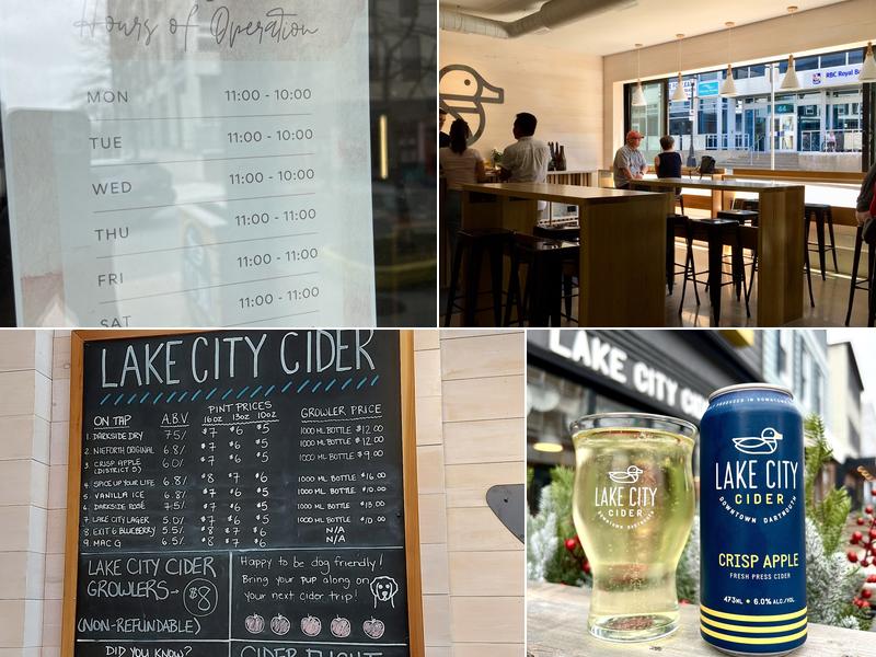 Lake City Cider Menu
