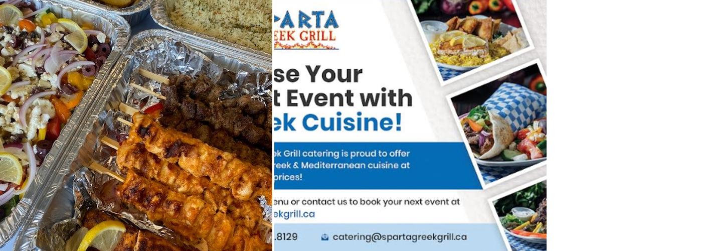 Sparta Greek Catering Menu