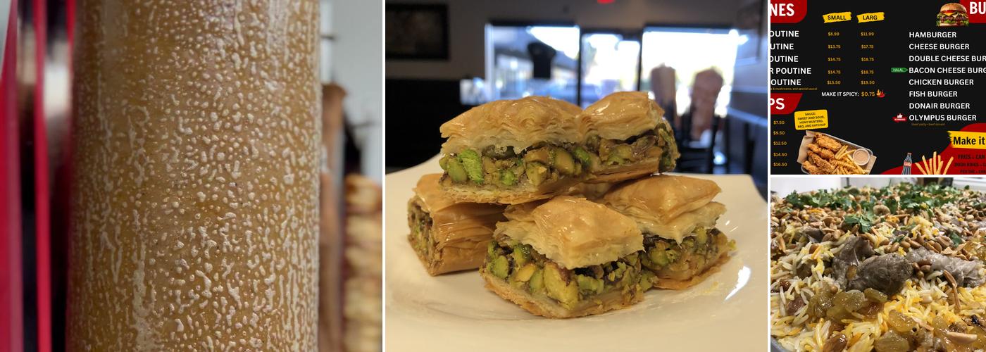 Olympus Donair Menu