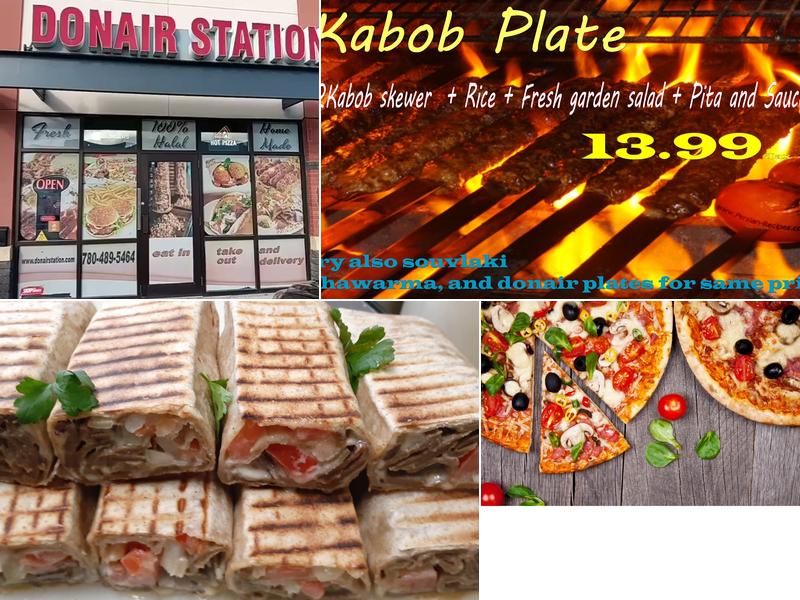 Donair Station Menu