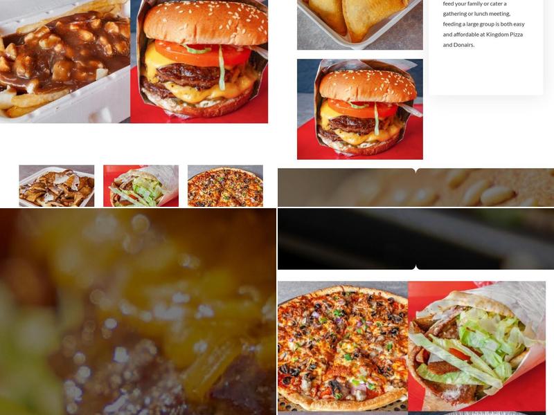 Kingdom Pizza & Donair Menu