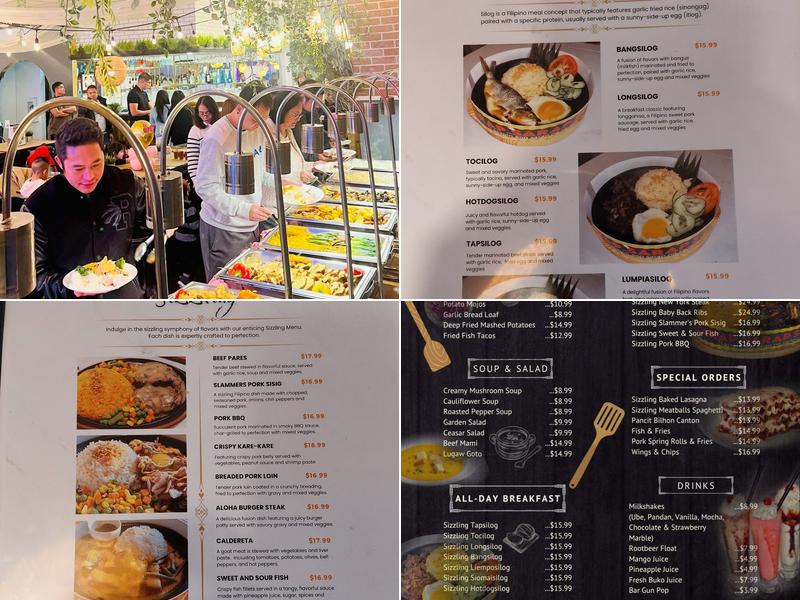 Sarap Sarap Catering and Restaurant Menu